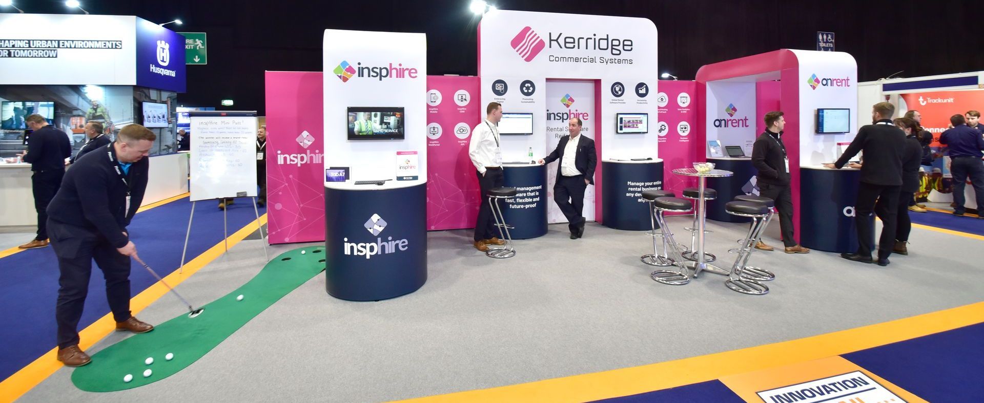 Exhibition Stand by Tecna for InspHire