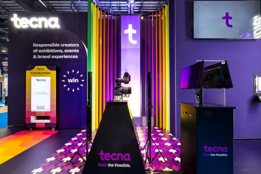 Tecna, Exhibition Planning Stand Builders, stand at Confex 2025