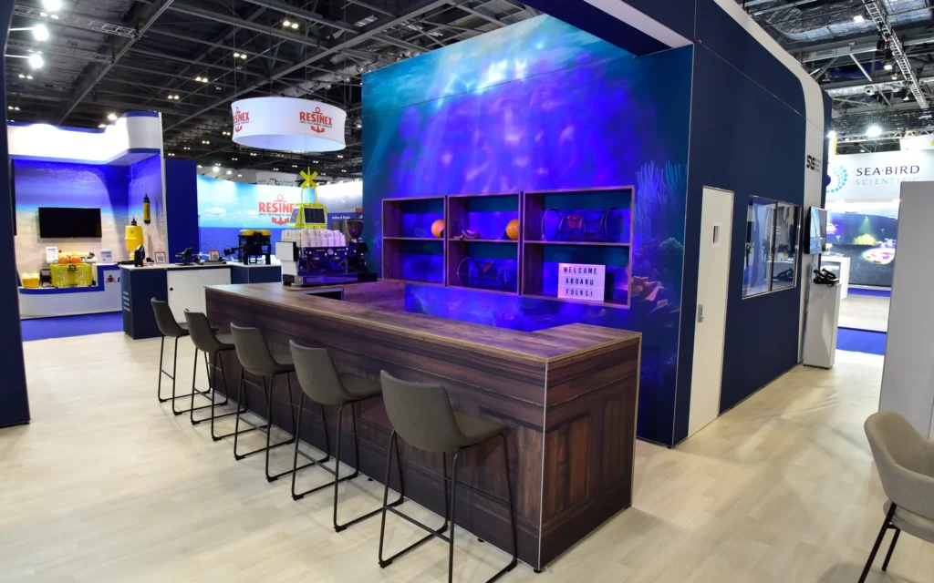 Exhibition Stand Design Ideas - Wall Projection