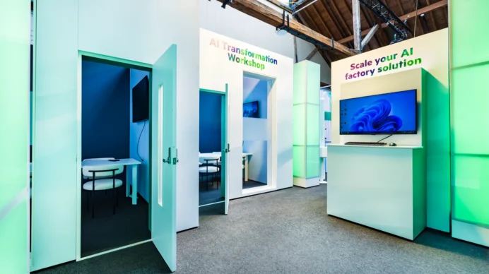 HPE AI Summit London meeting rooms