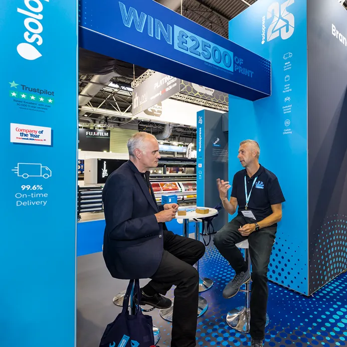 print show exhibition stand