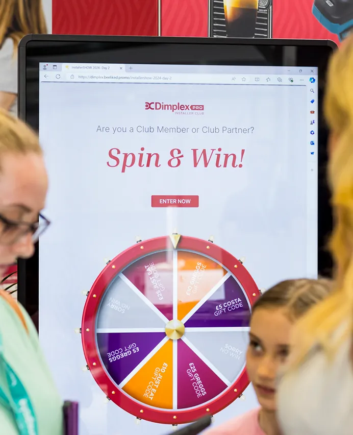 Spin the Wheel Activation